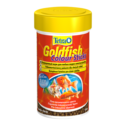 Tetra GoldFish Colour Sticks Основной корм для всех видов золотых рыбок