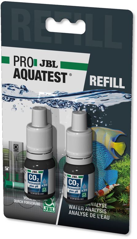 JBL ProAquaTest CO2/pH Permanent Refill Дополнительные реагенты для экспресс-теста JBL ProAquaTest CO2/pH Permanent, 48.5 гр