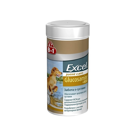 8in1 Excel Glucosamine + MSM Добавка для здоровья суставов
