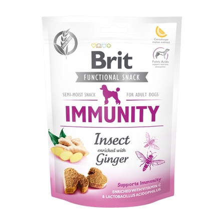 Brit Care Immunity Insect Лакомство для взрослых собак, 150 г - фото 1