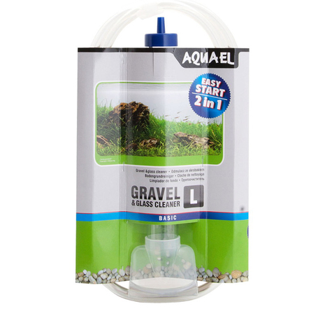 Aquael Грунтоочиститель GRAVEL,  L (колба 33 см) - фото 1