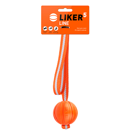 Collar Liker Line Мяч на ленте для собак, 5 см