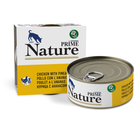 PRIME NATURE корм для собак, курица с ананасом в желе, 150 гр - фото 1
