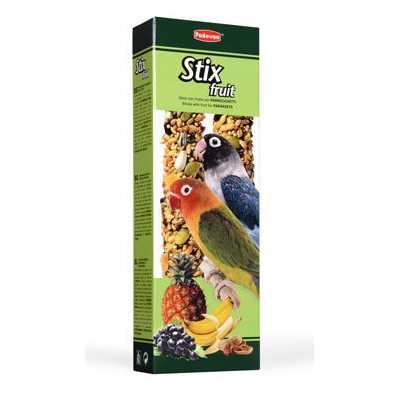 Padovan Stix Fruit Палочки для средних попугаев (с фруктами), 100 гр