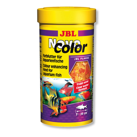 JBL NovoColor Корм для всех видов аквариумных рыб, хлопья, 100 мл - фото 1
