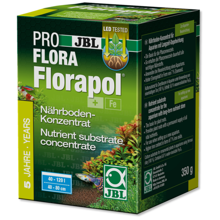 Купить JBL PROFLORA Florapol Грунтовое удобрение для пресноводных аквариумов, 350 гр за 655.00 ₽