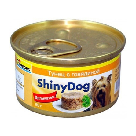 Gimpet Shiny Dog Филе для взрослых собак мелких пород (с тунцом и говядиной) – интернет-магазин Ле’Муррр