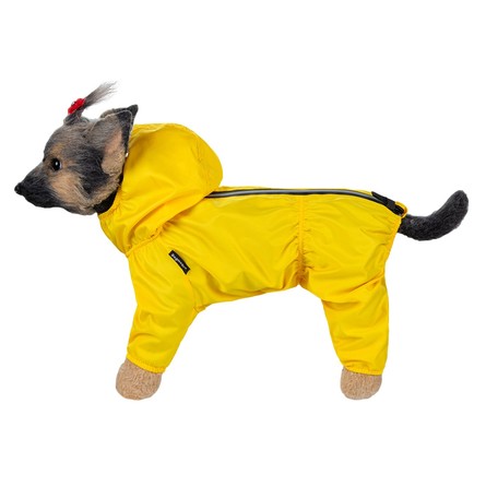 DogModa Дождевик для собак (желтый) унисекс-4 – интернет-магазин Ле’Муррр