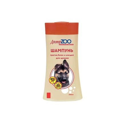Доктор ZOO Шампунь для щенков от блох и клещей – интернет-магазин Ле’Муррр