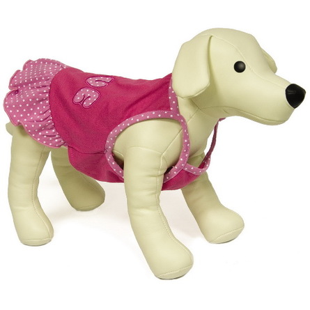 Dezzie Платье для собак, размер 35 см, розовое - фото 1