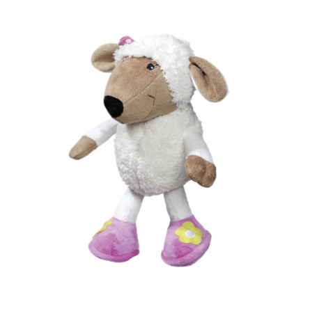 Flamingo Игрушка для собак Овечка, мягкая, 24см, белая – интернет-магазин Ле’Муррр