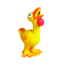 Flamingo Игрушка для собак Индейка со звуком, латекс, 15.5см – интернет-магазин Ле’Муррр