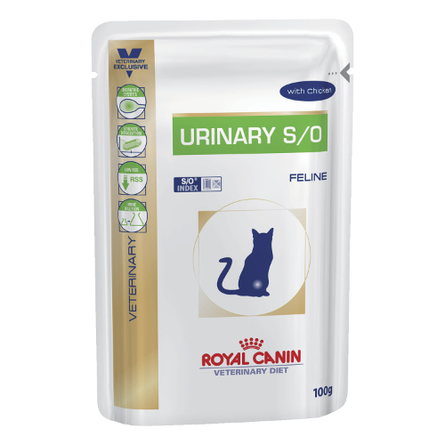 Royal Canin Urinary S/O, влажный лечебный корм для кошек, при заболеваниях мочевыводящих путей, 100 гр от Lemurrr RU