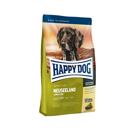 Happy Dog Сухой корм для собак средних и крупных пород с чувствительным пищеварением с ягненком и рисом, Новая Зеландия, 12,5 кг - фото 1