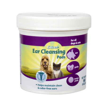 Excel Ear Cleansing Салфетки гигиенические для животных для ухода за ушами, 90 шт – интернет-магазин Ле’Муррр