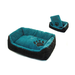 Zoo-M Tiger Лежак для собак и кошек, синий с чёрным – интернет-магазин Ле’Муррр