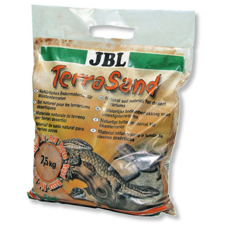 JBL TerraSand Донный грунт для сухих террариумов, натуральный красный, 5 л