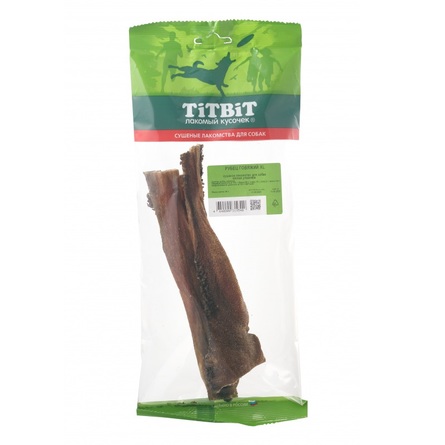 TiTBiT Рубец говяжий XL для взрослых собак всех пород, 66 гр 