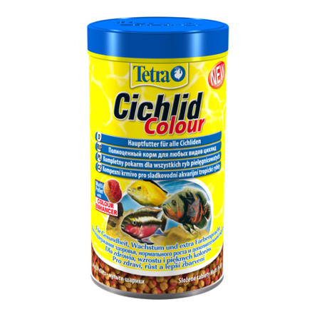Tetra Cichlid Colour Основной корм для всех видов цихлид – интернет-магазин Ле’Муррр