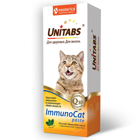 Unitabs ImmunoCat Витаминно-минеральный комплекс для кошек для иммунитета, 120 мл