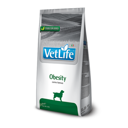 Farmina Vet Life Obecity Сухой лечебный корм для взрослых собак при избыточном весе, 2 кг - фото 1
