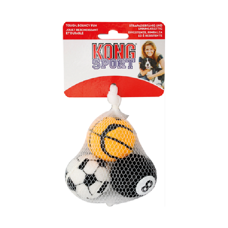 Kong Sport Mix Игрушка для собак набор мячей 3шт – интернет-магазин Ле’Муррр