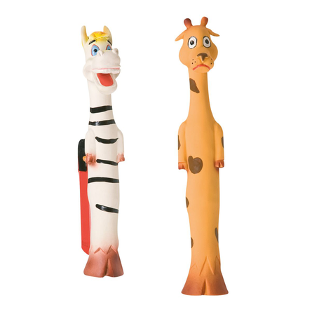 Flamingo Жираф и Зебра игрушка для собак – интернет-магазин Ле’Муррр