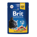 Brit Premium Пауч с лососем и форелью в соусе для взрослых кошек, 85 гр – интернет-магазин Ле’Муррр