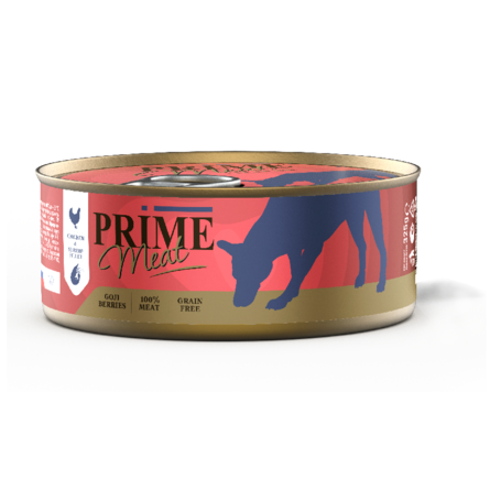 Prime Курица с креветкой, филе в желе, для собак, 325 гр - фото 1
