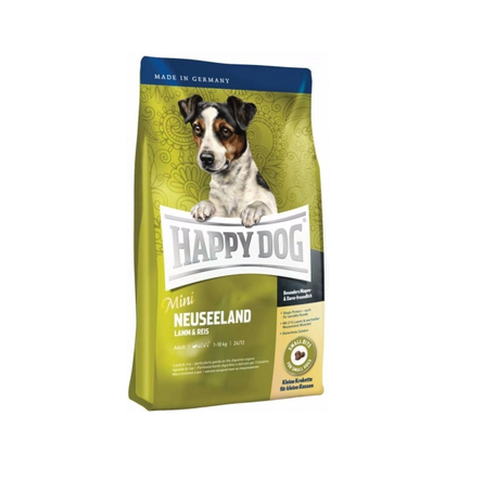 Happy Dog Сухой корм для собак мелких пород до 10 кг с чувствительным пищеварением с ягненком и рисом, Новая Зеландия, 1 кг 