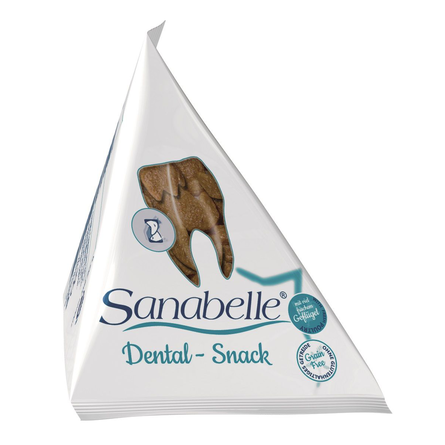 Bosch Sanabelle Dental Снеки для взрослых кошек для здоровья полости рта (с курицей) – интернет-магазин Ле’Муррр