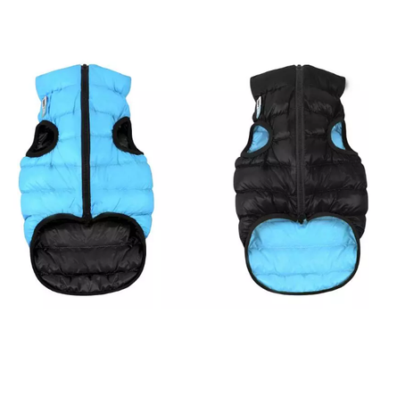 AiryVest Курточка двухсторонняя, размер L 55, черно-голубая – интернет-магазин Ле’Муррр