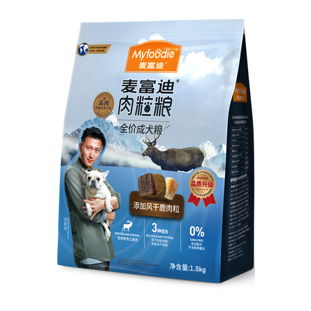 MYFOODIE MG GEO Сухой корм для собак, с кусочками оленины и моркови – интернет-магазин Ле’Муррр