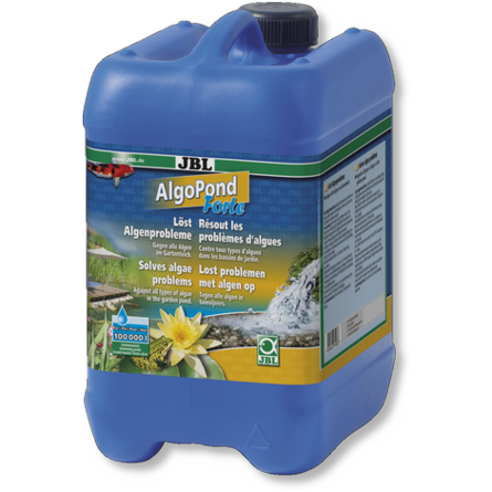 JBL AlgoPond Forte Препарат против водорослей в садовых прудах, 5 л, на 100000 л - фото 1