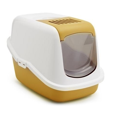 Savic NESTOR Nordic Collection Туалет-домик для кошек (золотой) - фото 1