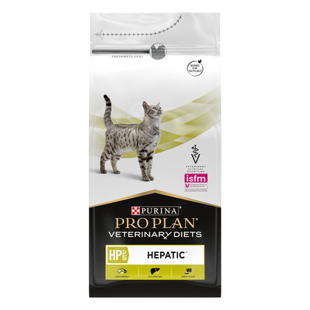 Pro Plan Veterinary Diets HP St Ox Сухой корм для взрослых кошек для поддержания функции печени, 1,5 кг - фото 1