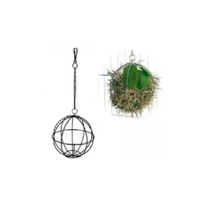 Trixie Кормушка-шар подвесная для грызунов, диаметр  8 см, металл