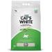 CAT'S WHITE Aloe Vera Комкующийся наполнитель для кошек, с ароматом алоэ вера – интернет-магазин Ле’Муррр