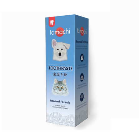 Tamachi Зубная паста с гиалуроновым комплексом, для кошек и собак, 100 мл