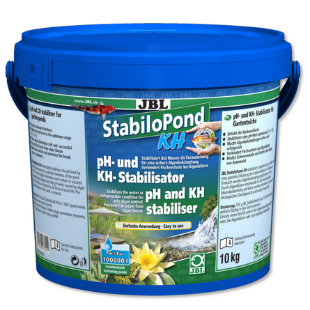 JBL StabiloPond KH Препарат для стабилизации pH воды в садовых прудах, 10 кг на 100000л, 10 кг - фото 1