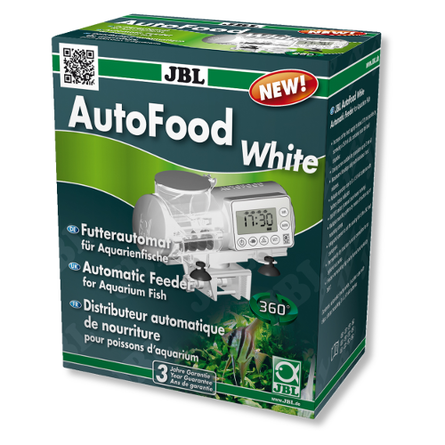 JBL AutoFood White Автоматическая кормушка для аквариумных рыб, белая - фото 1