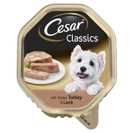 CESAR Паштет для взрослых собак (с курицей и индейкой), 150 гр