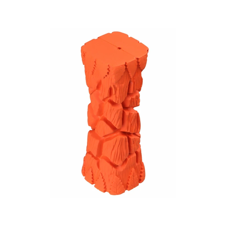 Mr.Kranch Игрушка  для собак Палочка с пищалкой  с ароматом бекона, цвет оранжевый