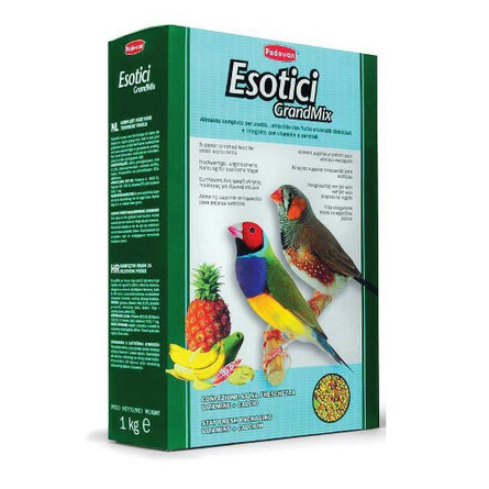 Padovan Grandmix Esotici Корм для экзотических птиц, 1 кг