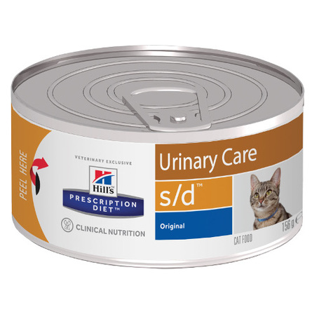 Hill's Prescription Diet s/d Urinary Care Влажный лечебный корм для кошек при заболеваниях мочевыводящих путей – интернет-магазин Ле’Муррр