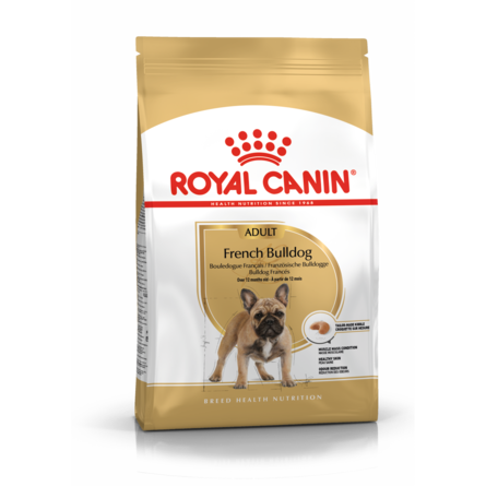 Royal Canin Adult French Bulldog Сухой корм для взрослых собак породы Французский бульдог, 3 кг - фото 1
