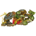 N1 Грот Круглые камни с растениями, 26х14х11 см – интернет-магазин Ле’Муррр