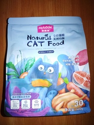 Пользовательская фотография №2 к отзыву на MYFOODIE Natural CAT Food GF Hair Balls Сухой корм для кошек вывод шерсти, курица, лосось