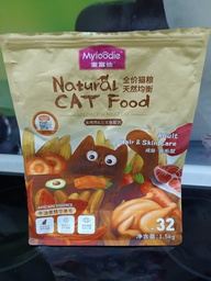Пользовательская фотография №6 к отзыву на MYFOODIE Natural CAT Food GF Hair Care Сухой корм для кошек уход за шерстью, курица, лосось